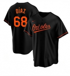 Men Baltimore Orioles 68 Lewin D EDaz Black Cool Base Stitched Jersey Men Baltimore Orioles 68 Lewin D EDaz Black Cool Base Stitched Jersey