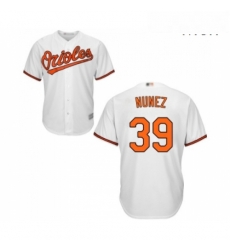 Mens Baltimore Orioles 39 Renato Nunez Replica White Home Cool Base Baseball Jersey Mens Baltimore Orioles 39 Renato Nunez Replica White Home Cool Base Baseball Jersey
