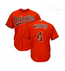 Mens Baltimore Orioles 4 Earl Weaver Authentic Orange Team Logo Fashion Cool Base Baseball Jersey Mens Baltimore Orioles 4 Earl Weaver Authentic Orange Team Logo Fashion Cool Base Baseball Jersey