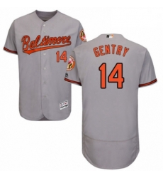 Mens Majestic Baltimore Orioles 14 Craig Gentry Grey Road Flex Base Authentic Collection MLB Jersey Mens Majestic Baltimore Orioles 14 Craig Gentry Grey Road Flex Base Authentic Collection MLB Jersey