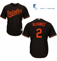 Mens Majestic Baltimore Orioles 2 Pedro Alvarez Replica Black Alternate Cool Base MLB Jersey Mens Majestic Baltimore Orioles 2 Pedro Alvarez Replica Black Alternate Cool Base MLB Jersey
