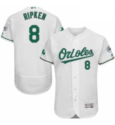 Mens Majestic Baltimore Orioles 8 Cal Ripken White Celtic Flexbase Authentic Collection MLB Jersey Mens Majestic Baltimore Orioles 8 Cal Ripken White Celtic Flexbase Authentic Collection MLB Jersey