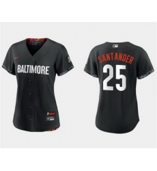 Women Baltimore Orioles 25 Anthony Santander Black 2023 City Connect Stitched Baseball Jersey Run Small Women Baltimore Orioles 25 Anthony Santander Black 2023 City Connect Stitched Baseball Jersey Run Small