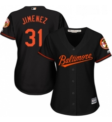 Womens Majestic Baltimore Orioles 31 Ubaldo Jimenez Authentic Black Alternate Cool Base MLB Jersey Womens Majestic Baltimore Orioles 31 Ubaldo Jimenez Authentic Black Alternate Cool Base MLB Jersey