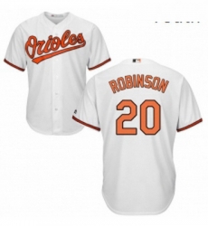 Youth Majestic Baltimore Orioles 20 Frank Robinson Authentic White Home Cool Base MLB Jersey Youth Majestic Baltimore Orioles 20 Frank Robinson Authentic White Home Cool Base MLB Jersey