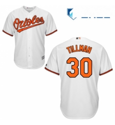 Youth Majestic Baltimore Orioles 30 Chris Tillman Replica White Home Cool Base MLB Jersey Youth Majestic Baltimore Orioles 30 Chris Tillman Replica White Home Cool Base MLB Jersey