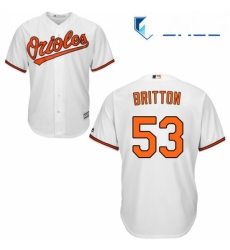 Youth Majestic Baltimore Orioles 53 Zach Britton Replica White Home Cool Base MLB Jersey Youth Majestic Baltimore Orioles 53 Zach Britton Replica White Home Cool Base MLB Jersey