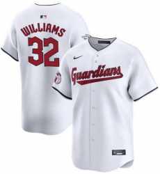 Men Cleveland Guardians 32 Gavin Williams White Cool Base Stitched Baseball Jersey Men Cleveland Guardians 32 Gavin Williams White Cool Base Stitched Baseball Jersey