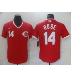 Men Nike Cincinati Reds Pete Rose 14 Red Cool Base Stitched Pullover MLB Jersey Men Nike Cincinati Reds Pete Rose 14 Red Cool Base Stitched Pullover MLB Jersey