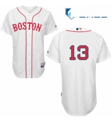 Mens Majestic Boston Red Sox 13 Hanley Ramirez Authentic White New Cool Base MLB Jersey Mens Majestic Boston Red Sox 13 Hanley Ramirez Authentic White New Cool Base MLB Jersey
