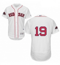Mens Majestic Boston Red Sox 19 Fred Lynn White Home Flex Base Authentic Collection 2018 World Series Jersey Mens Majestic Boston Red Sox 19 Fred Lynn White Home Flex Base Authentic Collection 2018 World Series Jersey