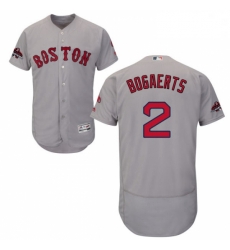 Mens Majestic Boston Red Sox 2 Xander Bogaerts Grey Road Flex Base Authentic Collection 2018 World Series Jersey Mens Majestic Boston Red Sox 2 Xander Bogaerts Grey Road Flex Base Authentic Collection 2018 World Series Jersey