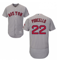 Mens Majestic Boston Red Sox 22 Rick Porcello Grey Road Flex Base Authentic Collection MLB Jersey Mens Majestic Boston Red Sox 22 Rick Porcello Grey Road Flex Base Authentic Collection MLB Jersey