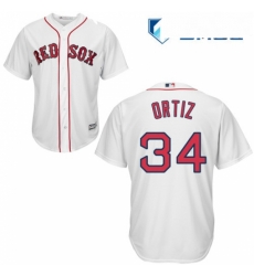 Mens Majestic Boston Red Sox 34 David Ortiz Replica White Home Cool Base MLB Jersey Mens Majestic Boston Red Sox 34 David Ortiz Replica White Home Cool Base MLB Jersey