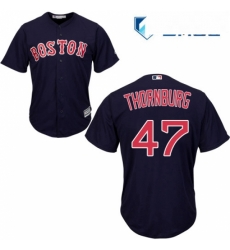 Mens Majestic Boston Red Sox 47 Tyler Thornburg Replica Navy Blue Alternate Road Cool Base MLB Jersey Mens Majestic Boston Red Sox 47 Tyler Thornburg Replica Navy Blue Alternate Road Cool Base MLB Jersey