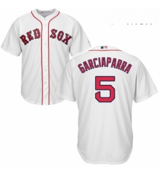 Mens Majestic Boston Red Sox 5 Nomar Garciaparra Replica White Home Cool Base MLB Jersey Mens Majestic Boston Red Sox 5 Nomar Garciaparra Replica White Home Cool Base MLB Jersey
