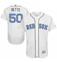 Mens Majestic Boston Red Sox 50 Mookie Betts Authentic White 2016 Fathers Day Fashion Flex Base MLB Jersey Mens Majestic Boston Red Sox 50 Mookie Betts Authentic White 2016 Fathers Day Fashion Flex Base MLB Jersey