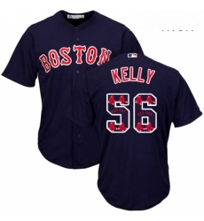 Mens Majestic Boston Red Sox 56 Joe Kelly Authentic Navy Blue Team Logo Fashion Cool Base MLB Jersey Mens Majestic Boston Red Sox 56 Joe Kelly Authentic Navy Blue Team Logo Fashion Cool Base MLB Jersey