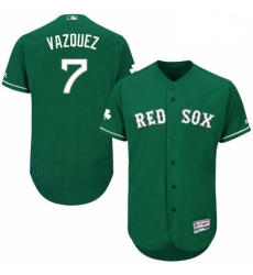 Mens Majestic Boston Red Sox 7 Christian Vazquez Green Celtic Flexbase Authentic Collection MLB Jersey Mens Majestic Boston Red Sox 7 Christian Vazquez Green Celtic Flexbase Authentic Collection MLB Jersey