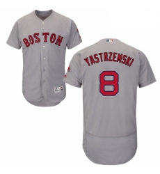 Mens Majestic Boston Red Sox 8 Carl Yastrzemski Grey Road Flex Base Authentic Collection MLB Jersey Mens Majestic Boston Red Sox 8 Carl Yastrzemski Grey Road Flex Base Authentic Collection MLB Jersey