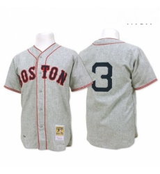 Mens Mitchell and Ness 1936 Boston Red Sox 3 Jimmie Foxx Replica Grey Throwback MLB Jersey Mens Mitchell and Ness 1936 Boston Red Sox 3 Jimmie Foxx Replica Grey Throwback MLB Jersey