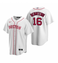 Mens Nike Boston Red Sox 16 Andrew Benintendi White Alternate Stitched Baseball Jerse Mens Nike Boston Red Sox 16 Andrew Benintendi White Alternate Stitched Baseball Jerse