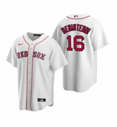 Mens Nike Boston Red Sox 16 Andrew Benintendi White Home Stitched Baseball Jerse Mens Nike Boston Red Sox 16 Andrew Benintendi White Home Stitched Baseball Jerse