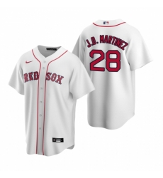 Mens Nike Boston Red Sox 28 JD Martinez White Home Stitched Baseball Jersey Mens Nike Boston Red Sox 28 JD Martinez White Home Stitched Baseball Jersey
