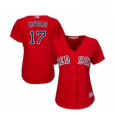 Womens Boston Red Sox 17 Nathan Eovaldi Replica Red Alternate Home Baseball Jersey Womens Boston Red Sox 17 Nathan Eovaldi Replica Red Alternate Home Baseball Jersey