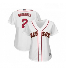 Womens Boston Red Sox 2 Xander Bogaerts Authentic White 2019 Gold Program Cool Base Baseball Jersey Womens Boston Red Sox 2 Xander Bogaerts Authentic White 2019 Gold Program Cool Base Baseball Jersey