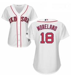 Womens Majestic Boston Red Sox 18 Mitch Moreland Authentic White Home MLB Jersey Womens Majestic Boston Red Sox 18 Mitch Moreland Authentic White Home MLB Jersey