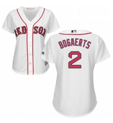 Womens Majestic Boston Red Sox 2 Xander Bogaerts Replica White Home MLB Jersey Womens Majestic Boston Red Sox 2 Xander Bogaerts Replica White Home MLB Jersey