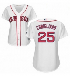 Womens Majestic Boston Red Sox 25 Tony Conigliaro Replica White Home MLB Jersey Womens Majestic Boston Red Sox 25 Tony Conigliaro Replica White Home MLB Jersey