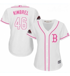 Womens Majestic Boston Red Sox 46 Craig Kimbrel Authentic White Fashion 2018 World Series Champions MLB Jersey Womens Majestic Boston Red Sox 46 Craig Kimbrel Authentic White Fashion 2018 World Series Champions MLB Jersey