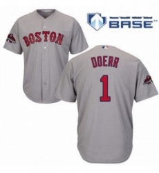 Youth Majestic Boston Red Sox 1 Bobby Doerr Authentic Grey Road Cool Base 2018 World Series Champions MLB Jersey Youth Majestic Boston Red Sox 1 Bobby Doerr Authentic Grey Road Cool Base 2018 World Series Champions MLB Jersey