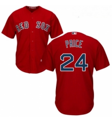 Youth Majestic Boston Red Sox 24 David Price Authentic Red Alternate Home Cool Base MLB Jersey Youth Majestic Boston Red Sox 24 David Price Authentic Red Alternate Home Cool Base MLB Jersey