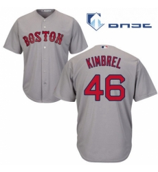 Youth Majestic Boston Red Sox 46 Craig Kimbrel Replica Grey Road Cool Base MLB Jersey Youth Majestic Boston Red Sox 46 Craig Kimbrel Replica Grey Road Cool Base MLB Jersey