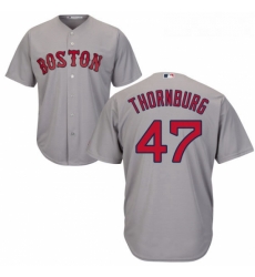 Youth Majestic Boston Red Sox 47 Tyler Thornburg Authentic Grey Road Cool Base MLB Jersey Youth Majestic Boston Red Sox 47 Tyler Thornburg Authentic Grey Road Cool Base MLB Jersey