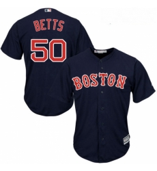 Youth Majestic Boston Red Sox 50 Mookie Betts Authentic Navy Blue Alternate Road Cool Base MLB Jersey Youth Majestic Boston Red Sox 50 Mookie Betts Authentic Navy Blue Alternate Road Cool Base MLB Jersey