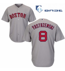 Youth Majestic Boston Red Sox 8 Carl Yastrzemski Authentic Grey Road Cool Base MLB Jersey Youth Majestic Boston Red Sox 8 Carl Yastrzemski Authentic Grey Road Cool Base MLB Jersey
