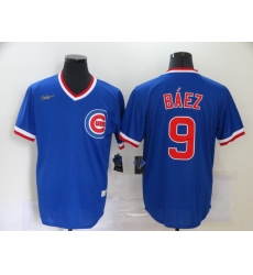 Cubs 9 Javier Baez Royal Nike Cool Base Throwback Jersey Cubs 9 Javier Baez Royal Nike Cool Base Throwback Jersey
