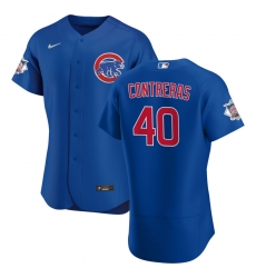 Men Chicago Cubs 40 Willson Contreras Men Nike Royal Alternate 2020 Flex Base Player Jersey Men Chicago Cubs 40 Willson Contreras Men Nike Royal Alternate 2020 Flex Base Player Jersey