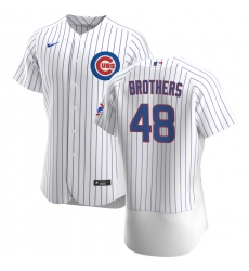 Men Chicago Cubs 48 Rex Brothers Men Nike White Home 2020 Flex Base Player Jersey Men Chicago Cubs 48 Rex Brothers Men Nike White Home 2020 Flex Base Player Jersey