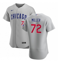 Men Chicago Cubs 72 Tyson Miller Men Nike Gray Road 2020 Flex Base Team Jersey Men Chicago Cubs 72 Tyson Miller Men Nike Gray Road 2020 Flex Base Team Jersey