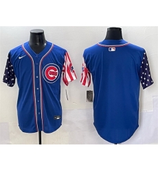 Men Chicago Cubs Blank Royal 2025 Independence Day Vapor Premier Limited Stitched Baseball Jersey Men Chicago Cubs Blank Royal 2025 Independence Day Vapor Premier Limited Stitched Baseball Jersey