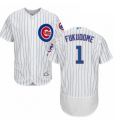 Mens Majestic Chicago Cubs 1 Kosuke Fukudome White Home Flex Base Authentic Collection MLB Jersey Mens Majestic Chicago Cubs 1 Kosuke Fukudome White Home Flex Base Authentic Collection MLB Jersey