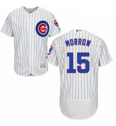 Mens Majestic Chicago Cubs 15 Brandon Morrow White Home Flex Base Authentic Collection MLB Jersey Mens Majestic Chicago Cubs 15 Brandon Morrow White Home Flex Base Authentic Collection MLB Jersey