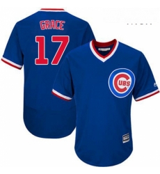 Mens Majestic Chicago Cubs 17 Mark Grace Replica Royal Blue Cooperstown Cool Base MLB Jersey Mens Majestic Chicago Cubs 17 Mark Grace Replica Royal Blue Cooperstown Cool Base MLB Jersey