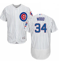 Mens Majestic Chicago Cubs 34 Kerry Wood White Home Flex Base Authentic Collection MLB Jersey Mens Majestic Chicago Cubs 34 Kerry Wood White Home Flex Base Authentic Collection MLB Jersey