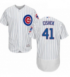 Mens Majestic Chicago Cubs 41 Steve Cishek White Home Flex Base Authentic Collection MLB Jersey Mens Majestic Chicago Cubs 41 Steve Cishek White Home Flex Base Authentic Collection MLB Jersey